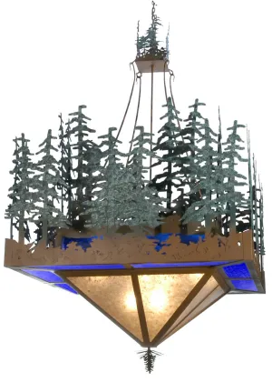 11 Light Inverted Pendant