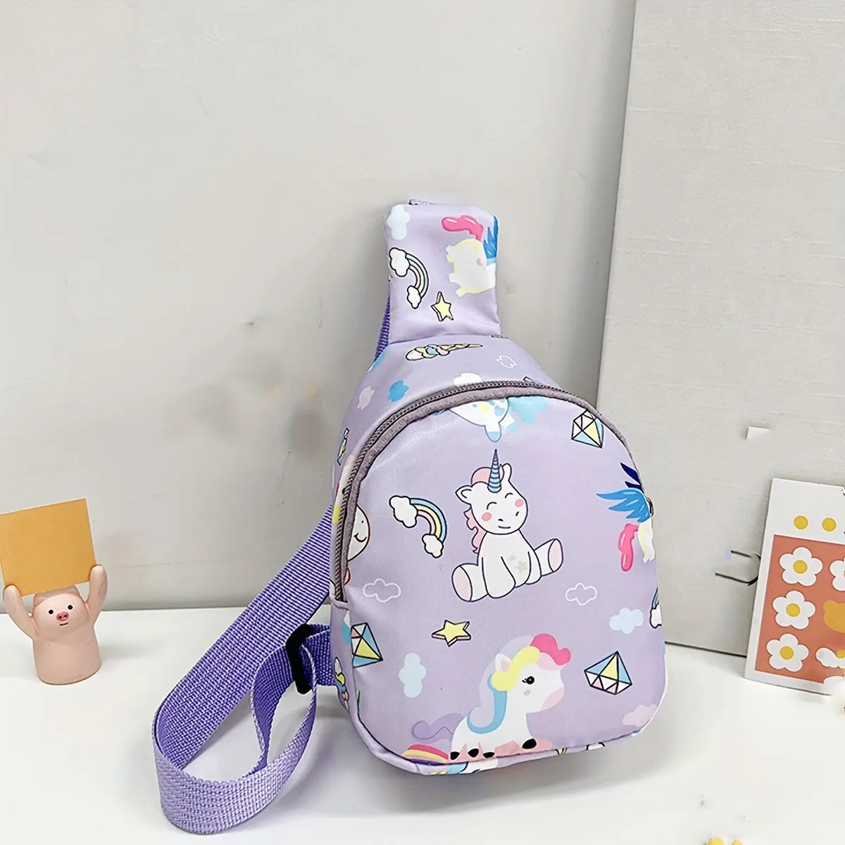 Adorable Cartoon Crossbody Bag Ideal Gift for Kids 110