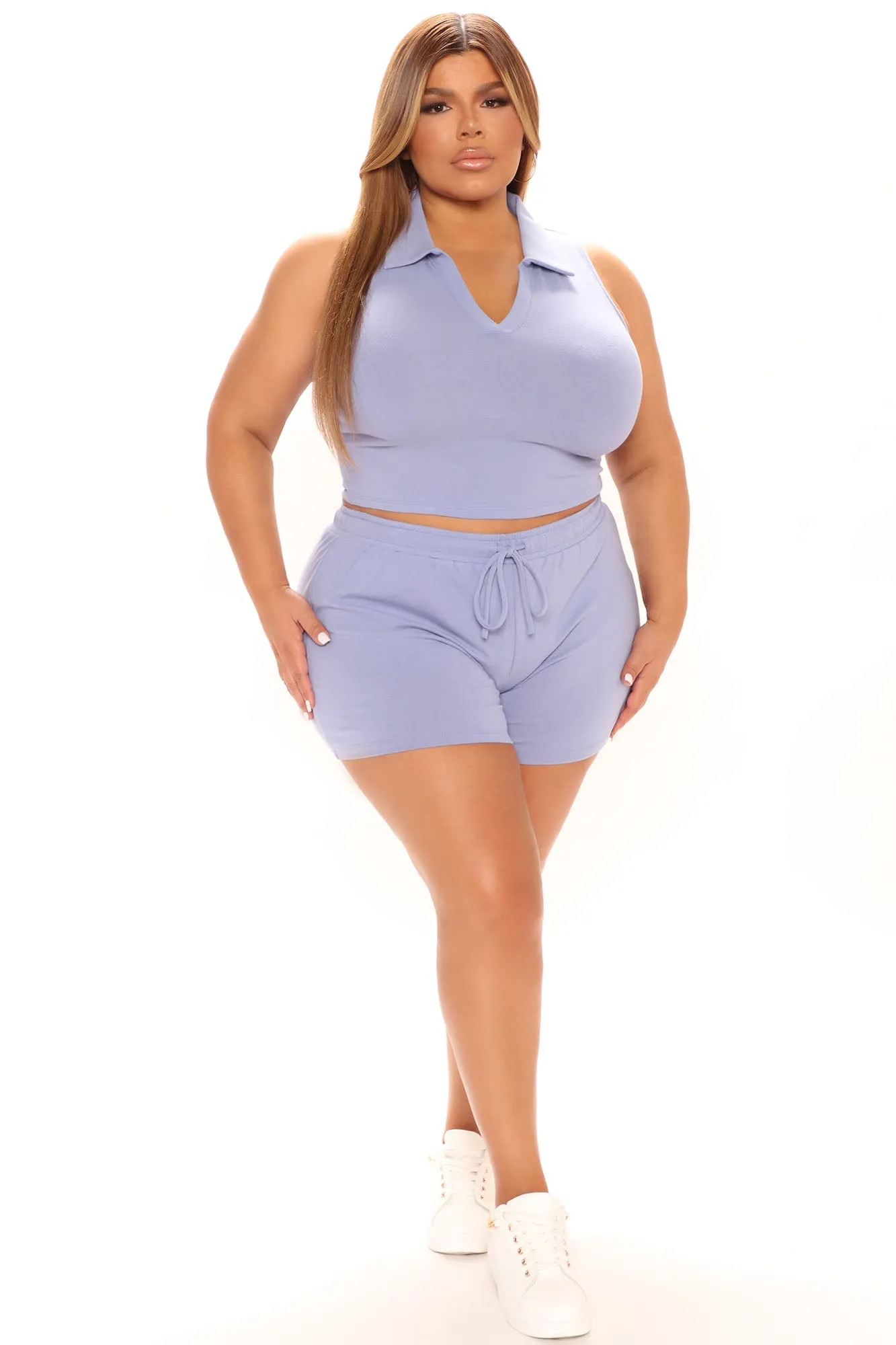 All Fun And Games Short Set - Blue
