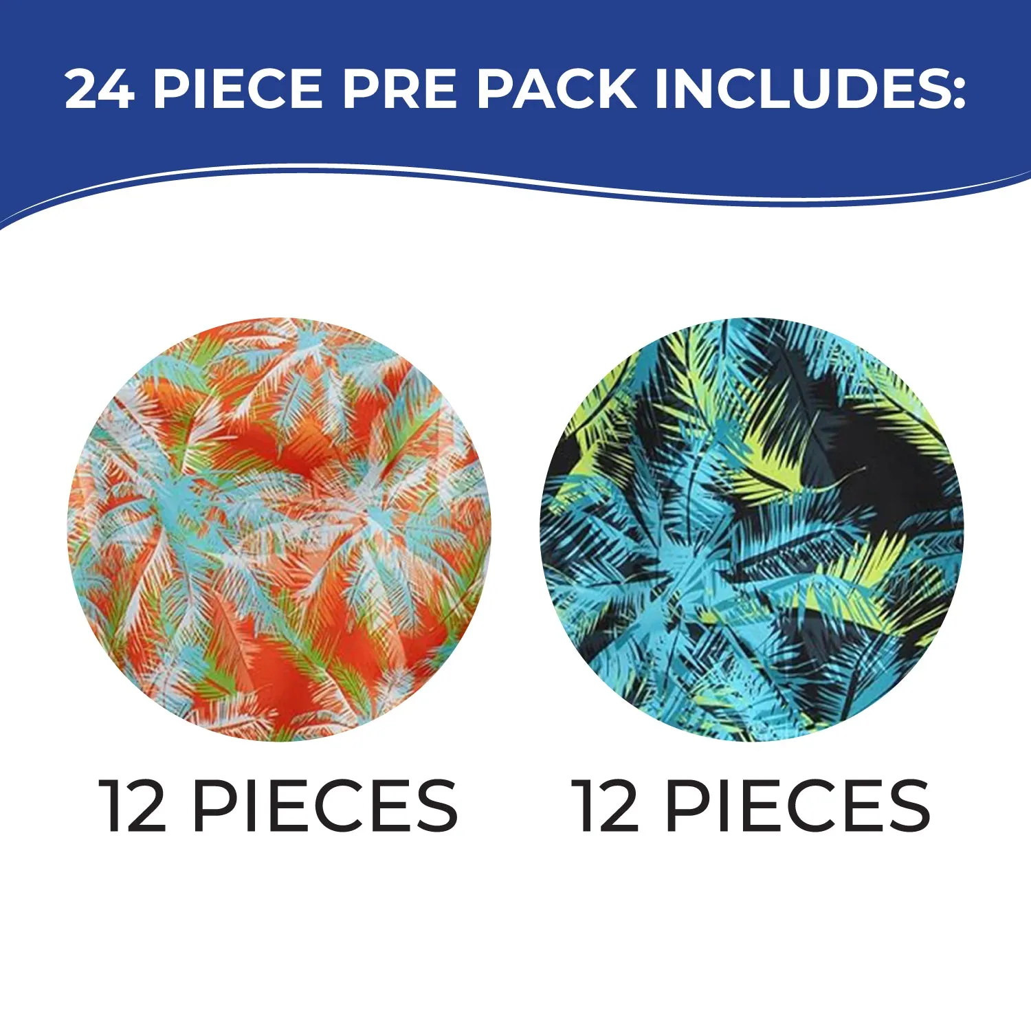 B-A9535 - Wholesale Boy's Palm Leaf Print Swim Trunk