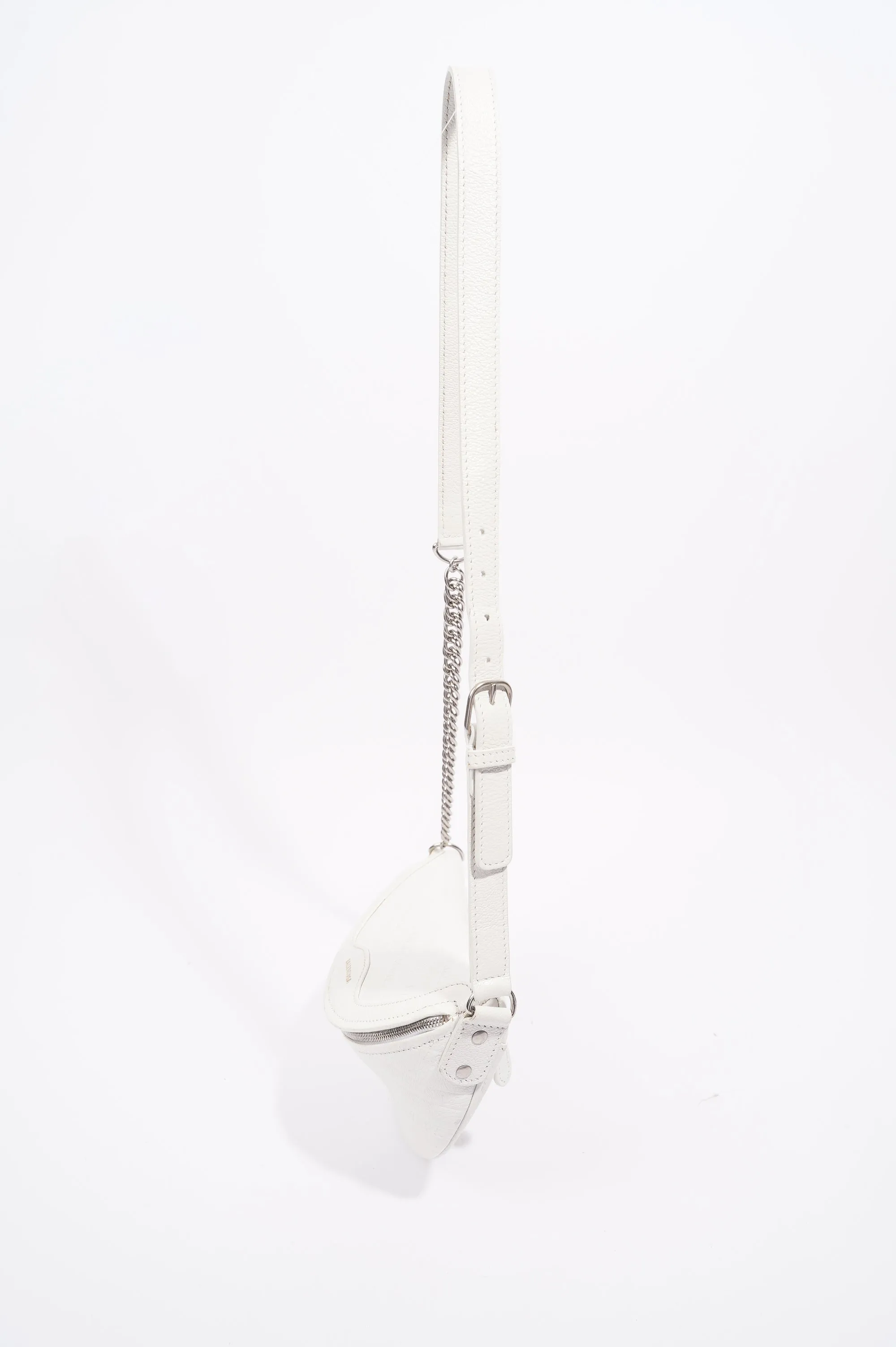 Balenciaga Womens Souvenir Bumbag White XS