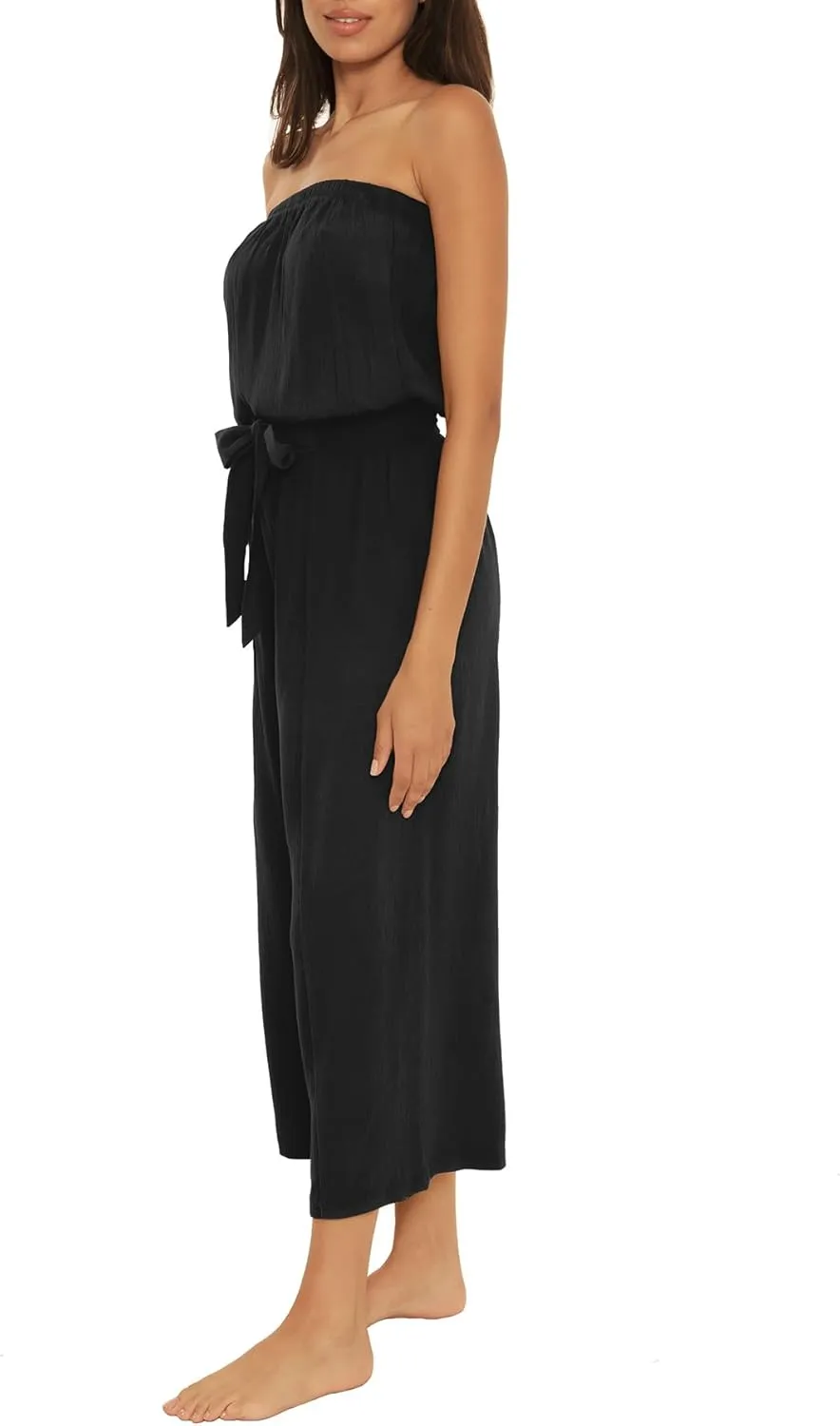 BECCA Ponza Jumpsuit, Crinkled, Beach Cover Ups for Women