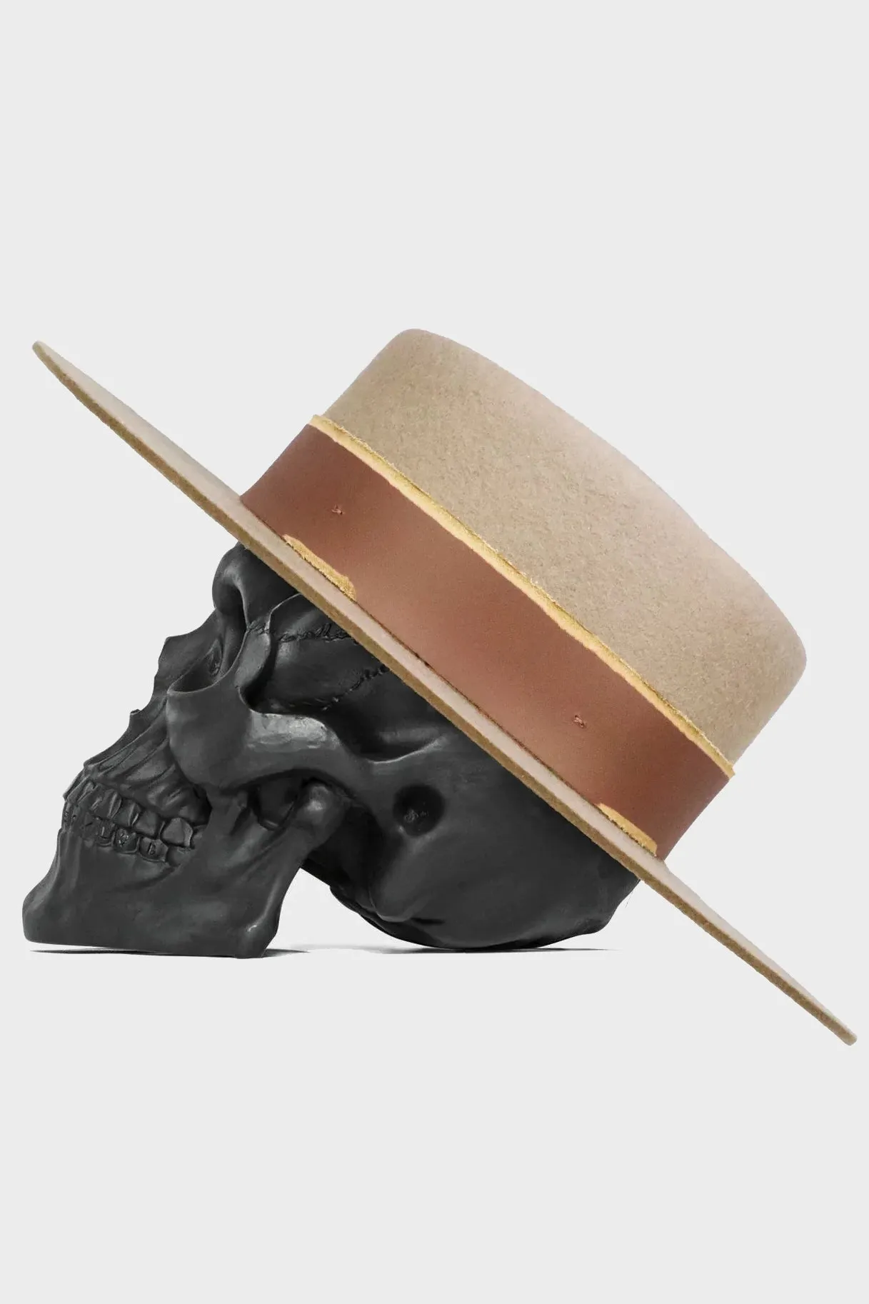 BILLY BONES WILD WEST FEDORA - TAN