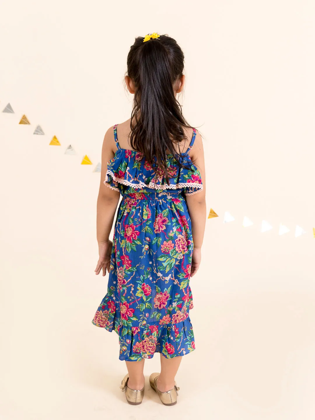 Blue Floral Dress