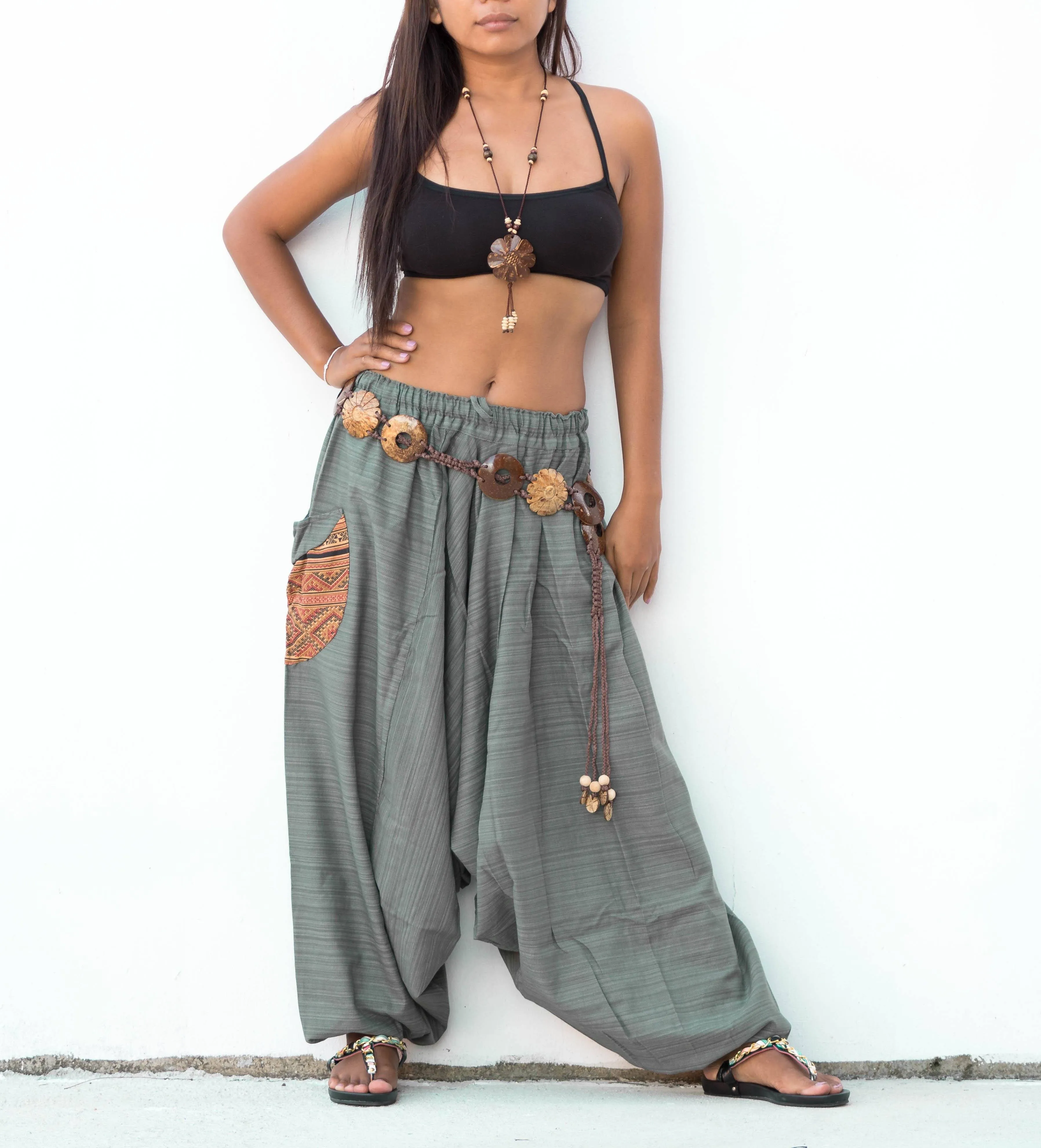 Bohemian Coconut Belt Women Flower