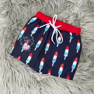 Bomb Pop Swim Trunks