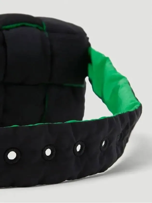Bottega Veneta Intercio Cassette Tech Belt Bag Hip Sack Black
