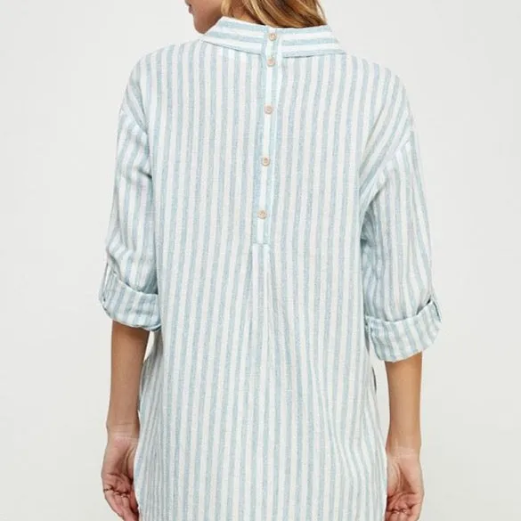 Breezy Linen Boyfriend Shirt