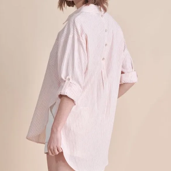 Breezy Linen Boyfriend Shirt