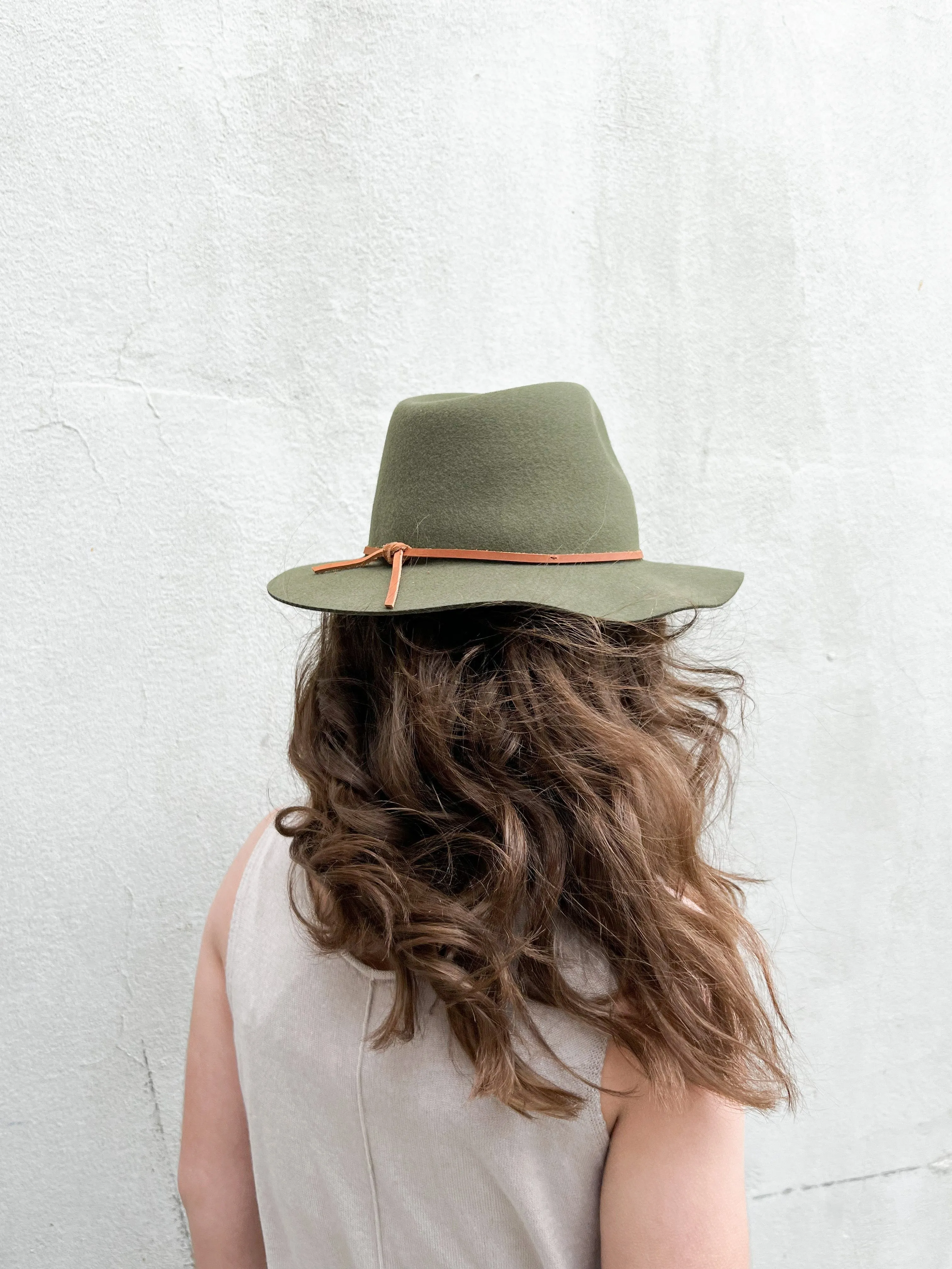 Brixton Wesley Fedora | Military Olive