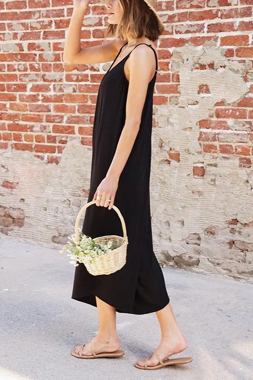 Chill Out Micro Rib Slip Jumpsuit