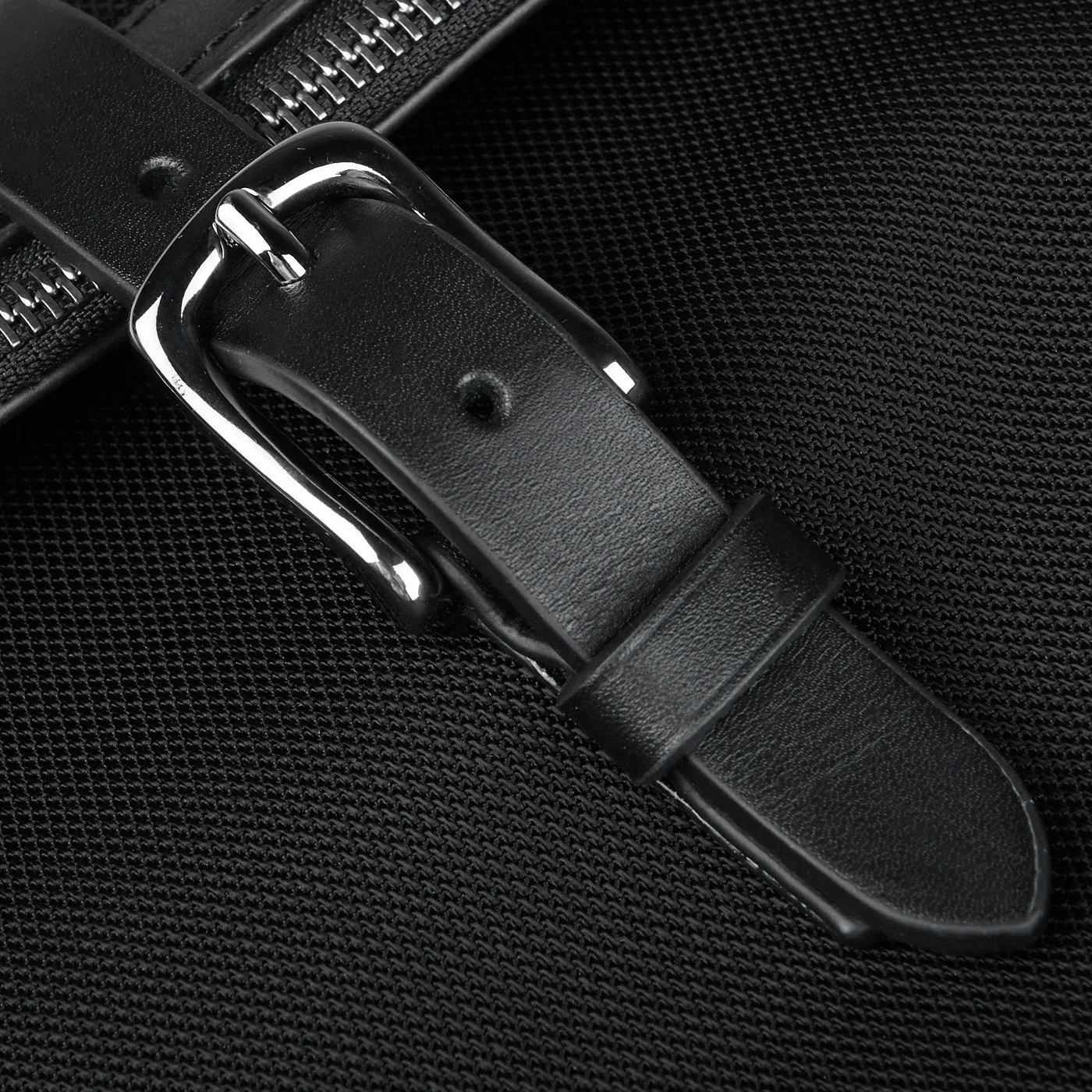 Coal Black M/S Nylon Express Backpack