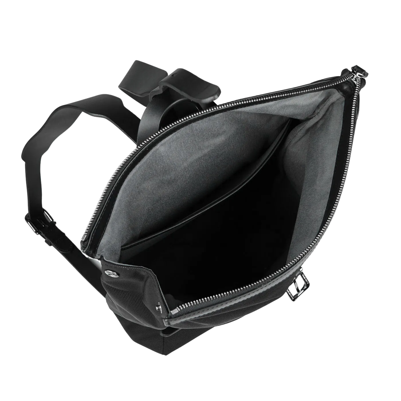 Coal Black M/S Nylon Express Backpack