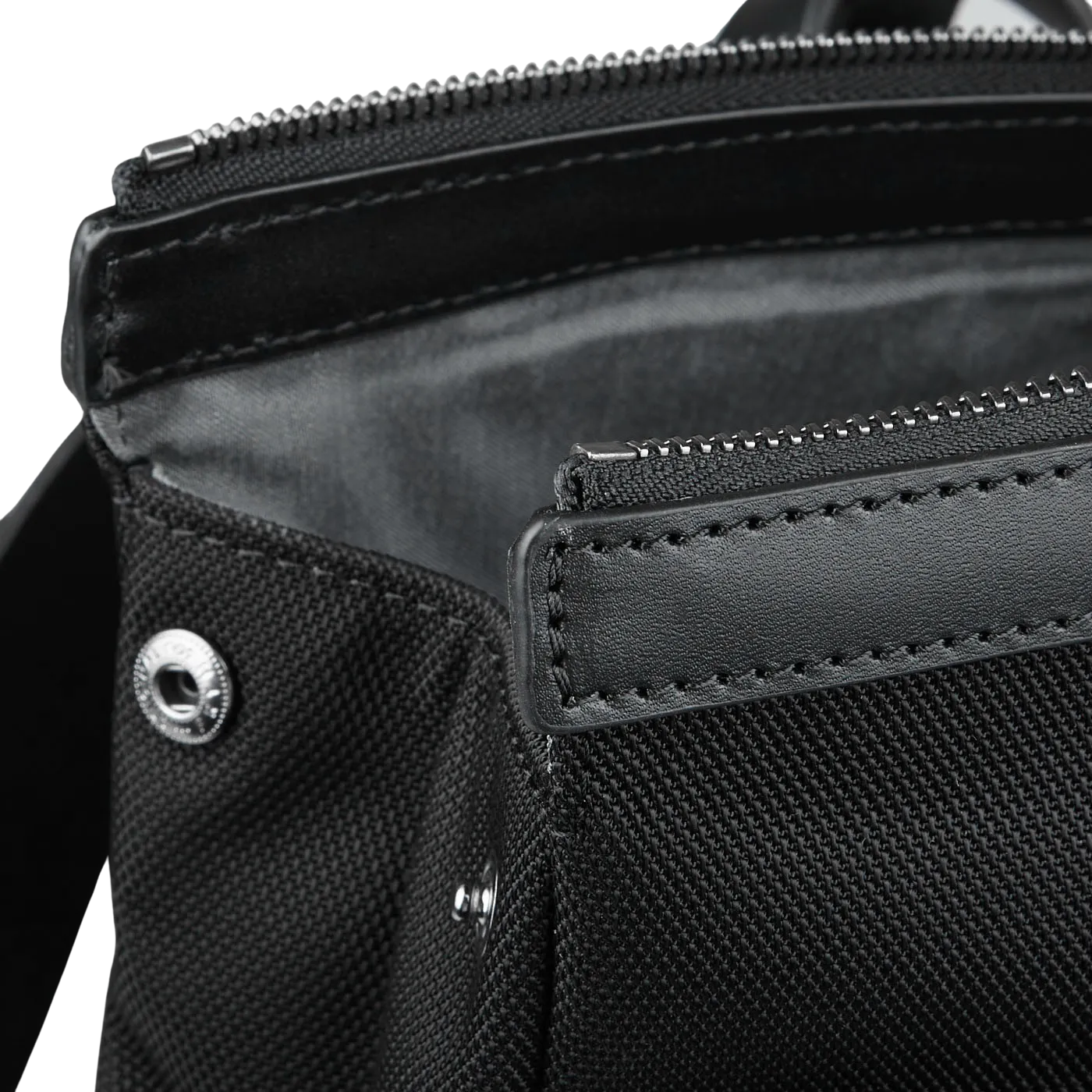 Coal Black M/S Nylon Express Backpack