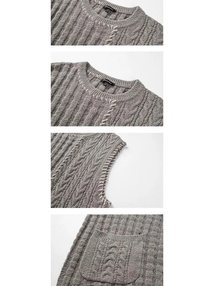 College style sweater vest【s0000003721】