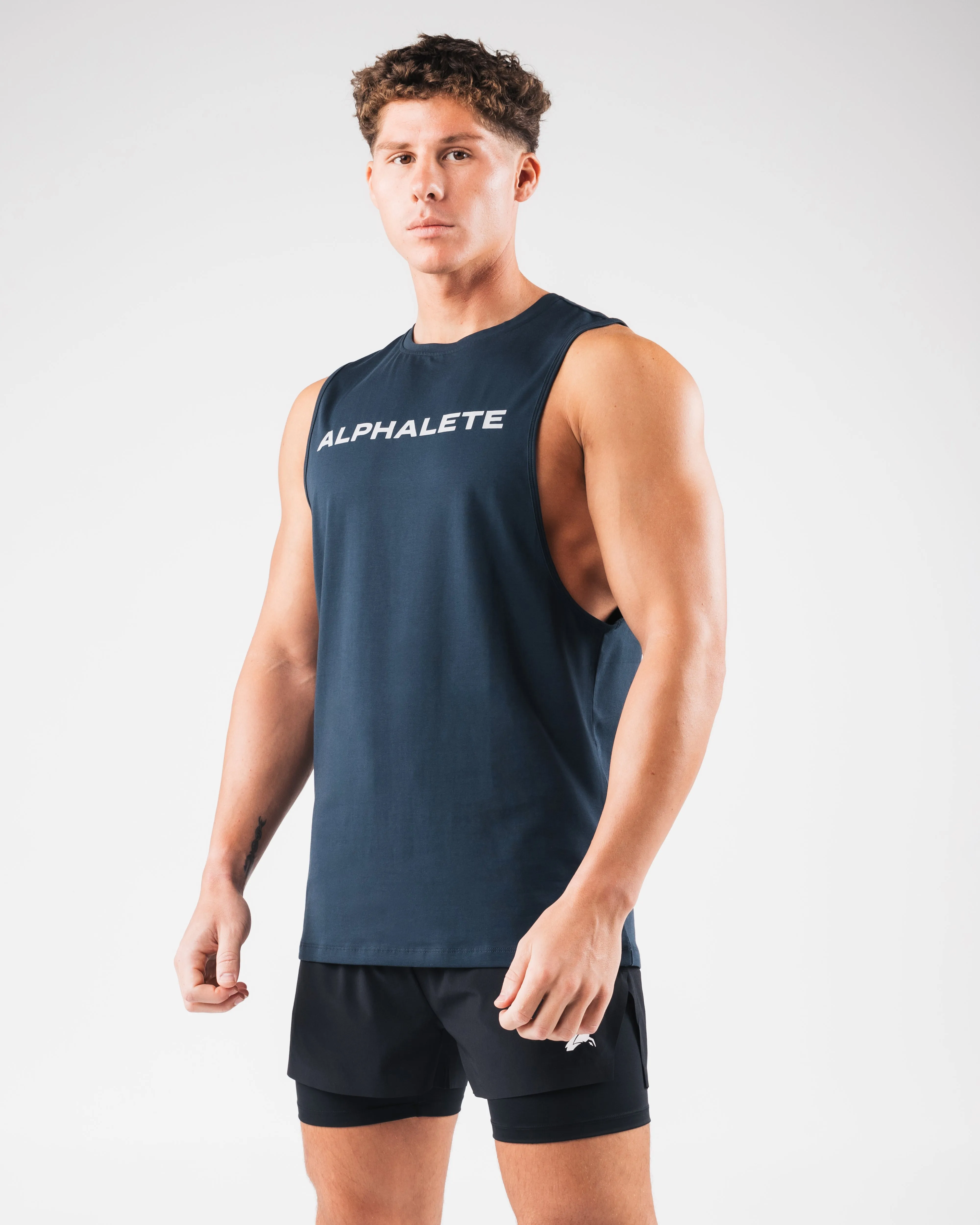 Core Cut Off - Deep Navy