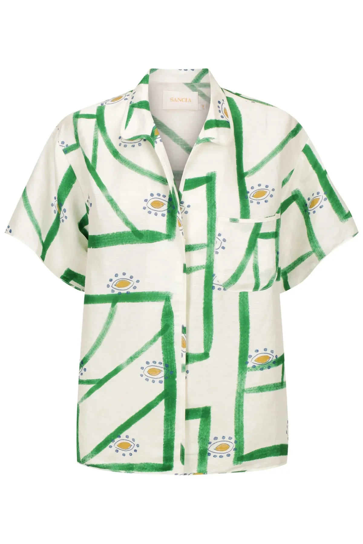 Cosima Shirt Sirus Grid