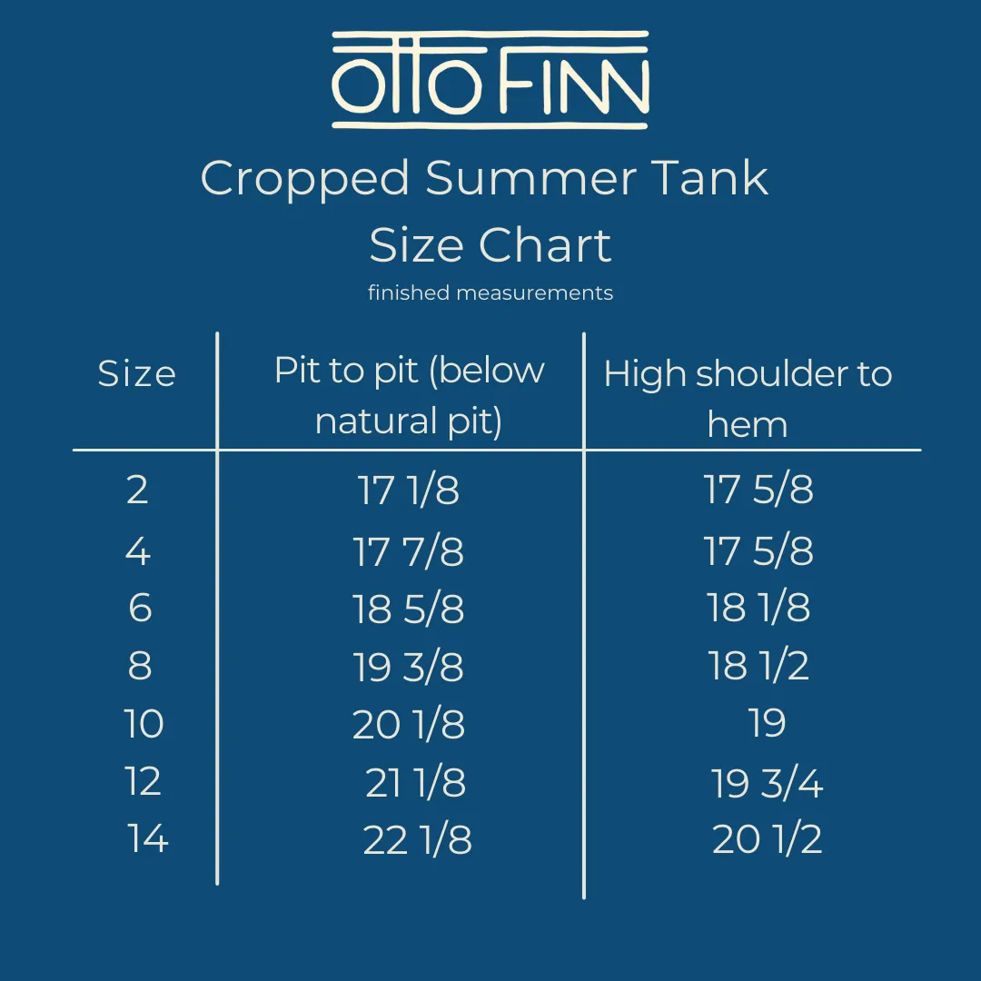 Cropped Summer Tank in Fig