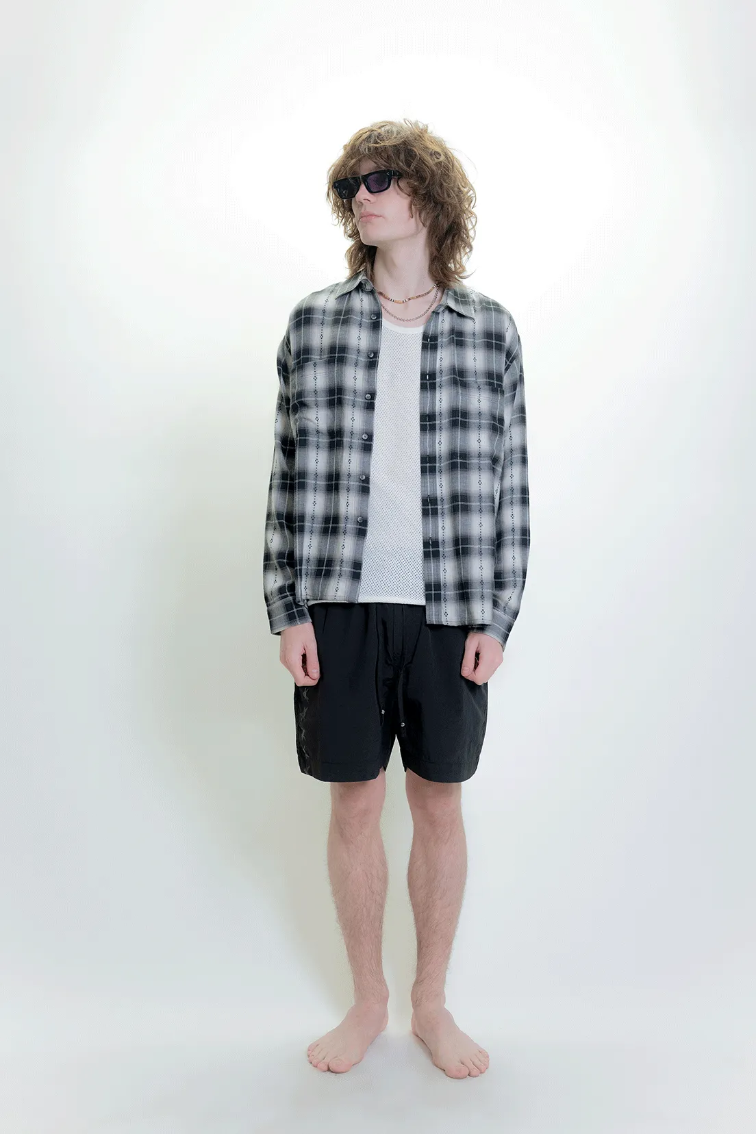 Everyday Shirt - Black Plaid
