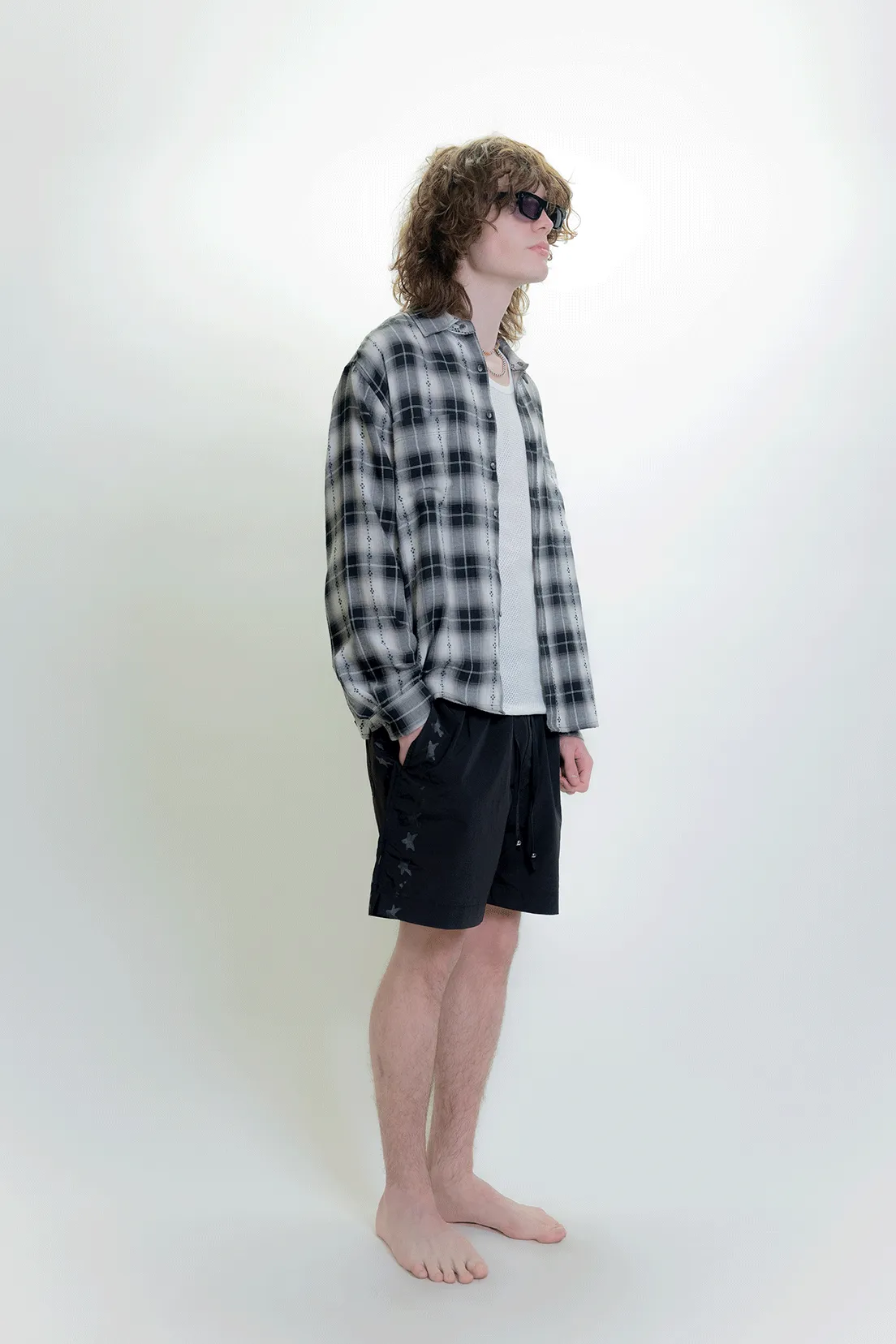 Everyday Shirt - Black Plaid