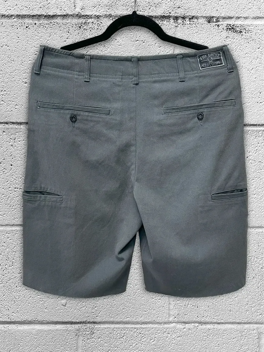 FLEX FITTED CUT OFF GREY SHORTS