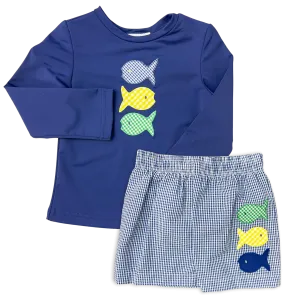 FT Rash Guard   Trunks Set