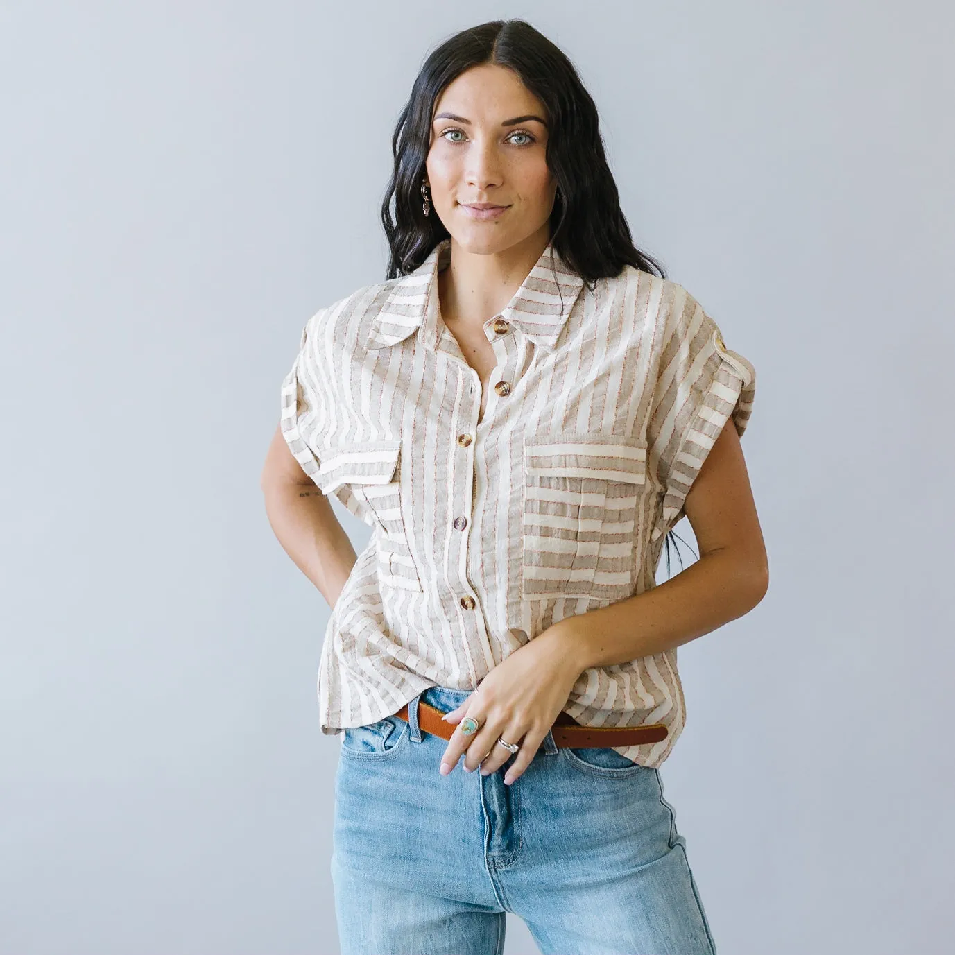 Golden Hour Button-Down