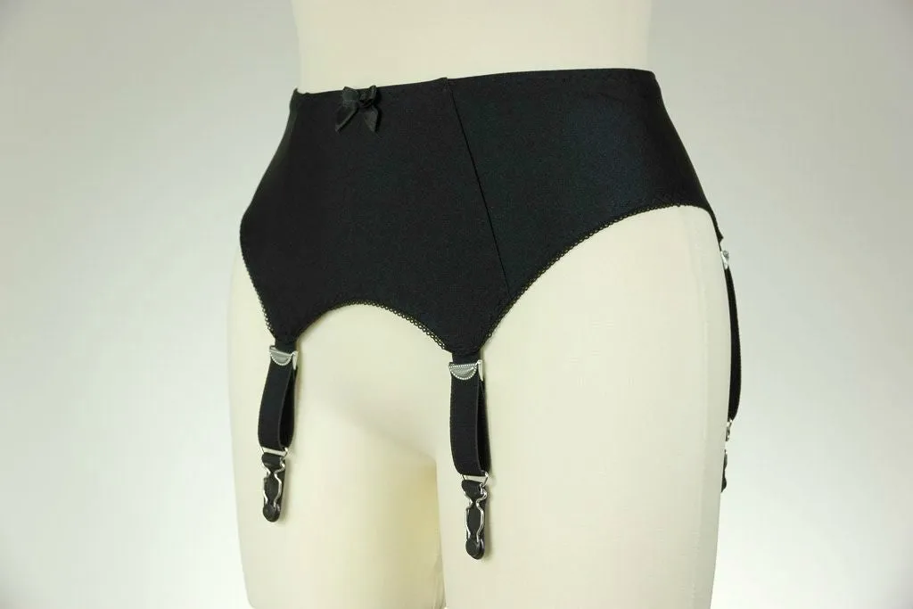 GRETA Garter Belt with 4, 6, 8 or 10 straps