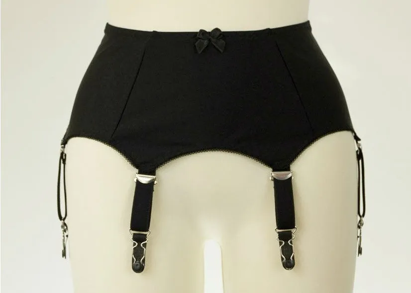 GRETA Garter Belt with 4, 6, 8 or 10 straps