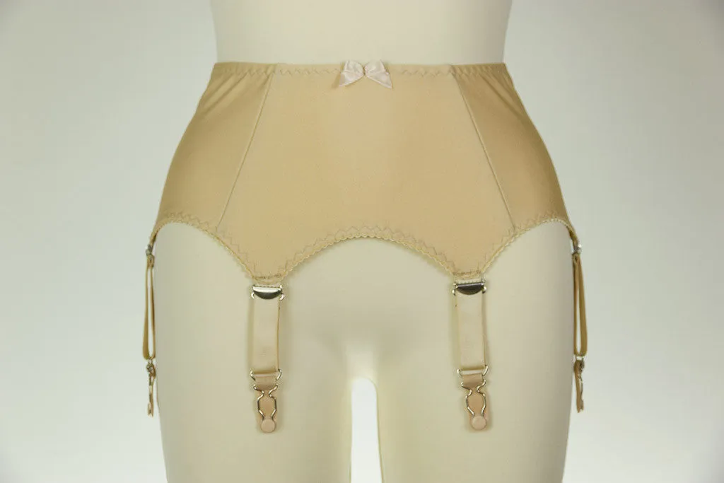 GRETA Garter Belt with 4, 6, 8 or 10 straps