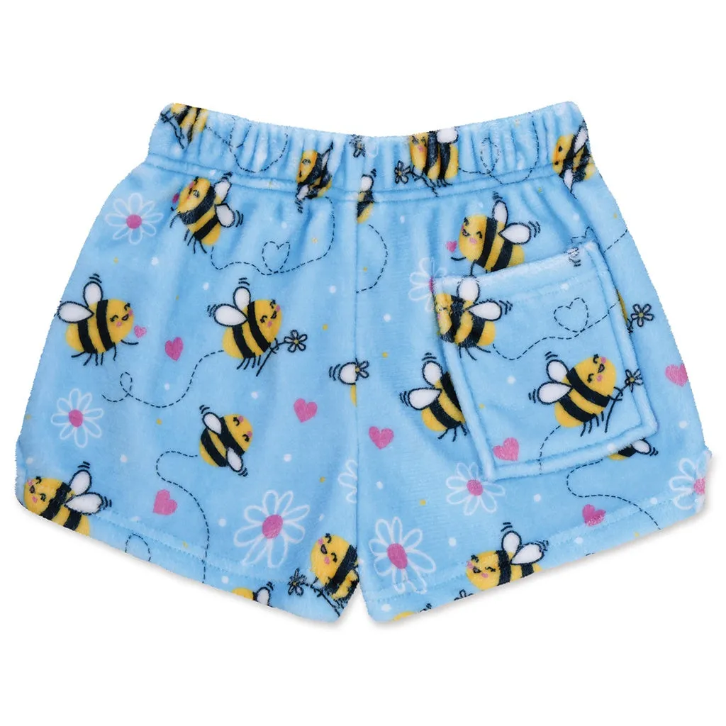 Iscream Bee Loved Plush Shorts