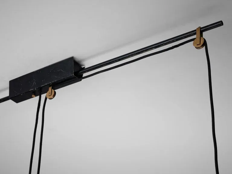 Italian Adjustable Counterweight Pendant Lamp