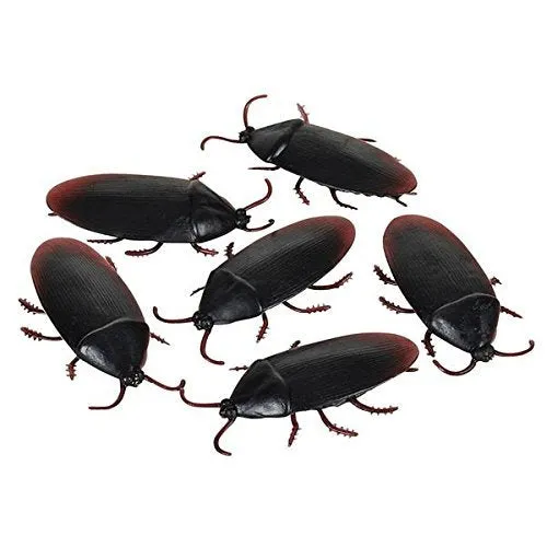 Kicko Cockroach - Fake Cock-Roach Toy for Party Favor, Party Bag Stuffer, Novelty Toys