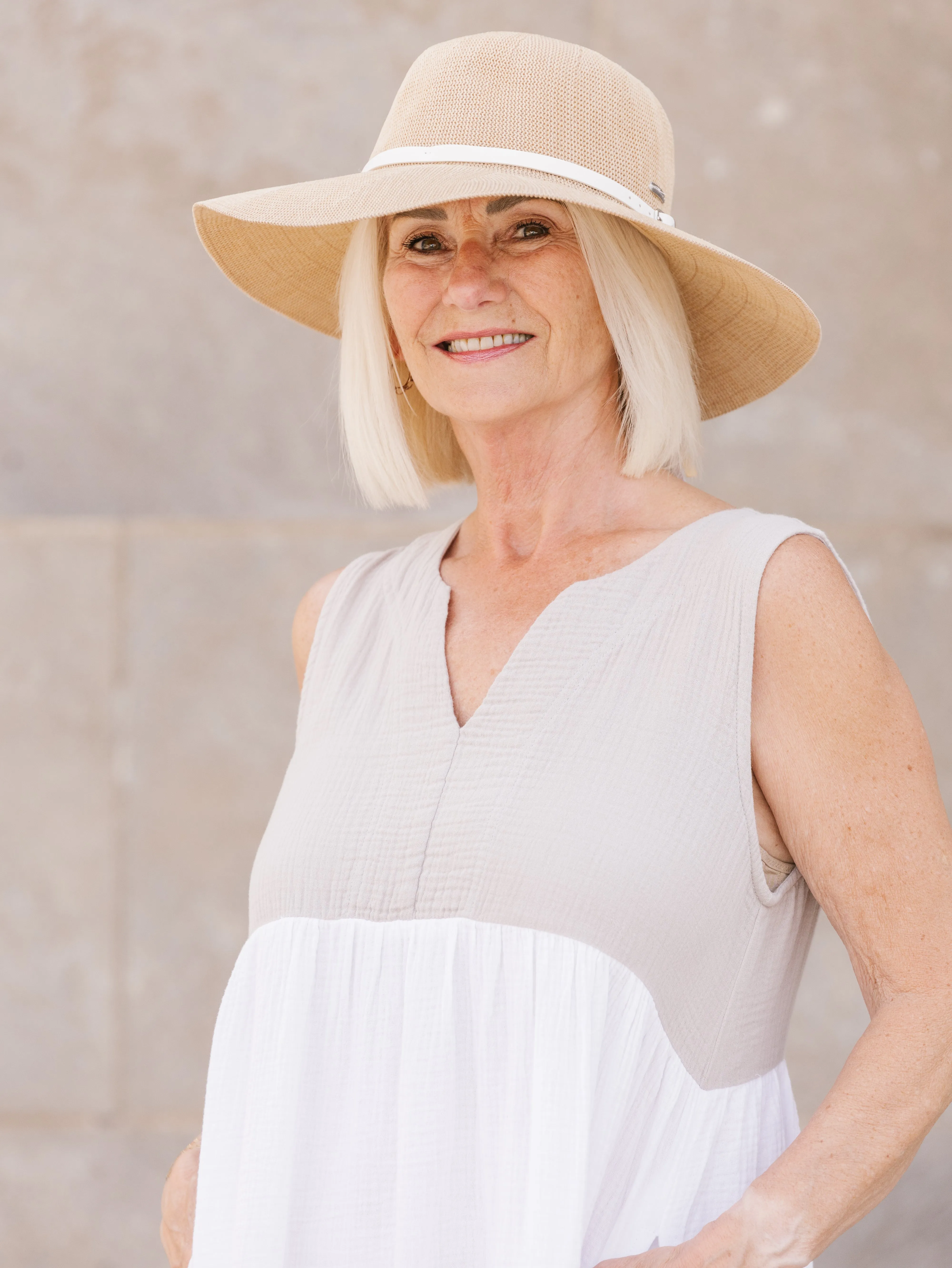 Leslie Wide Brim Hat