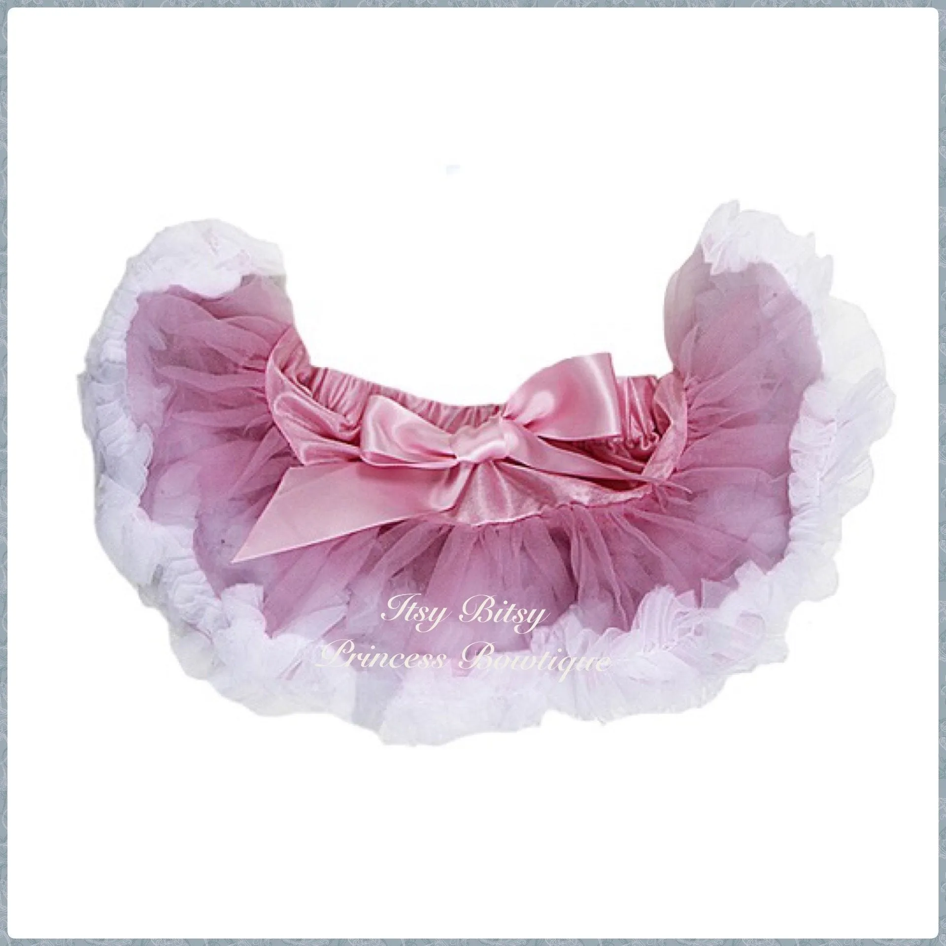 Light Pink and White Pettiskirt