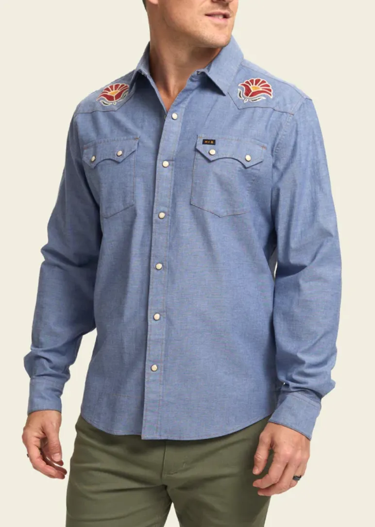 Men's Crosscut Deluxe Snapshirt
