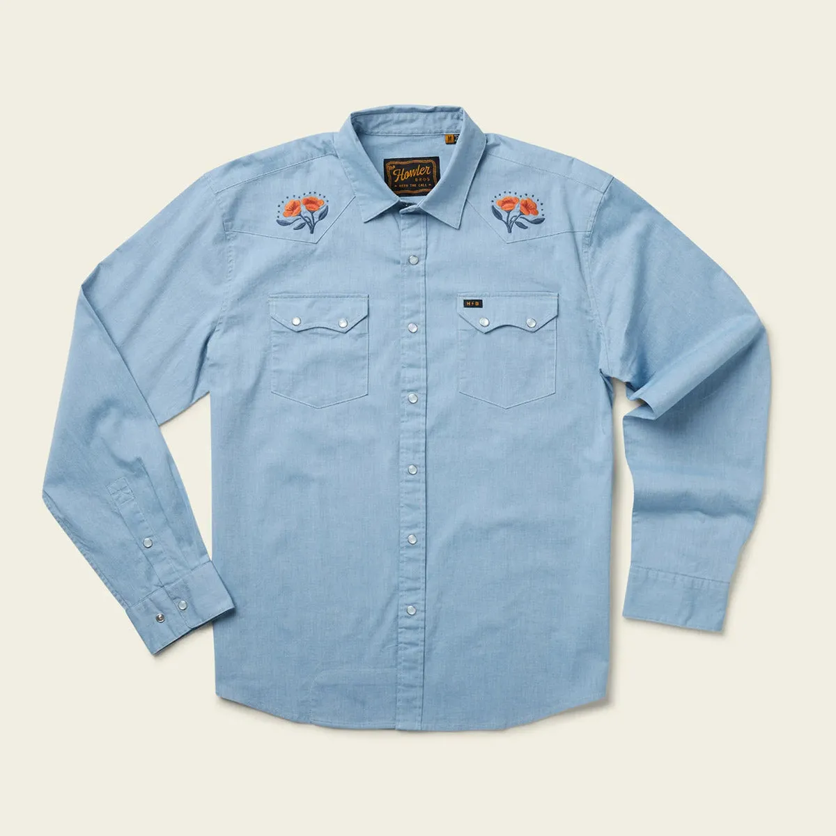 Men's Crosscut Deluxe Snapshirt