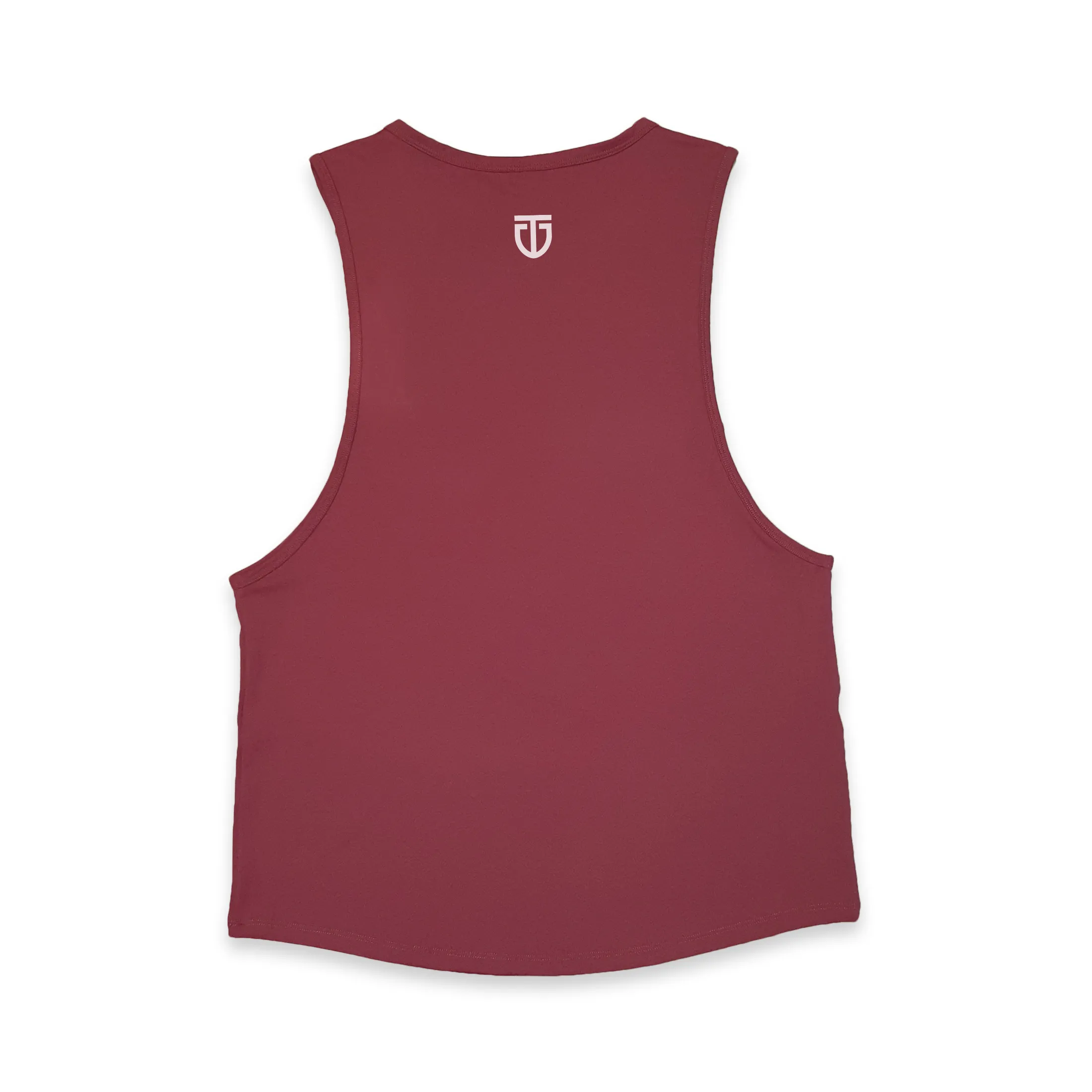 Men's Muscle Tee - Burgundy