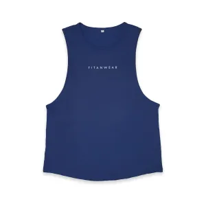 Men's Muscle Tee - Navy Blue