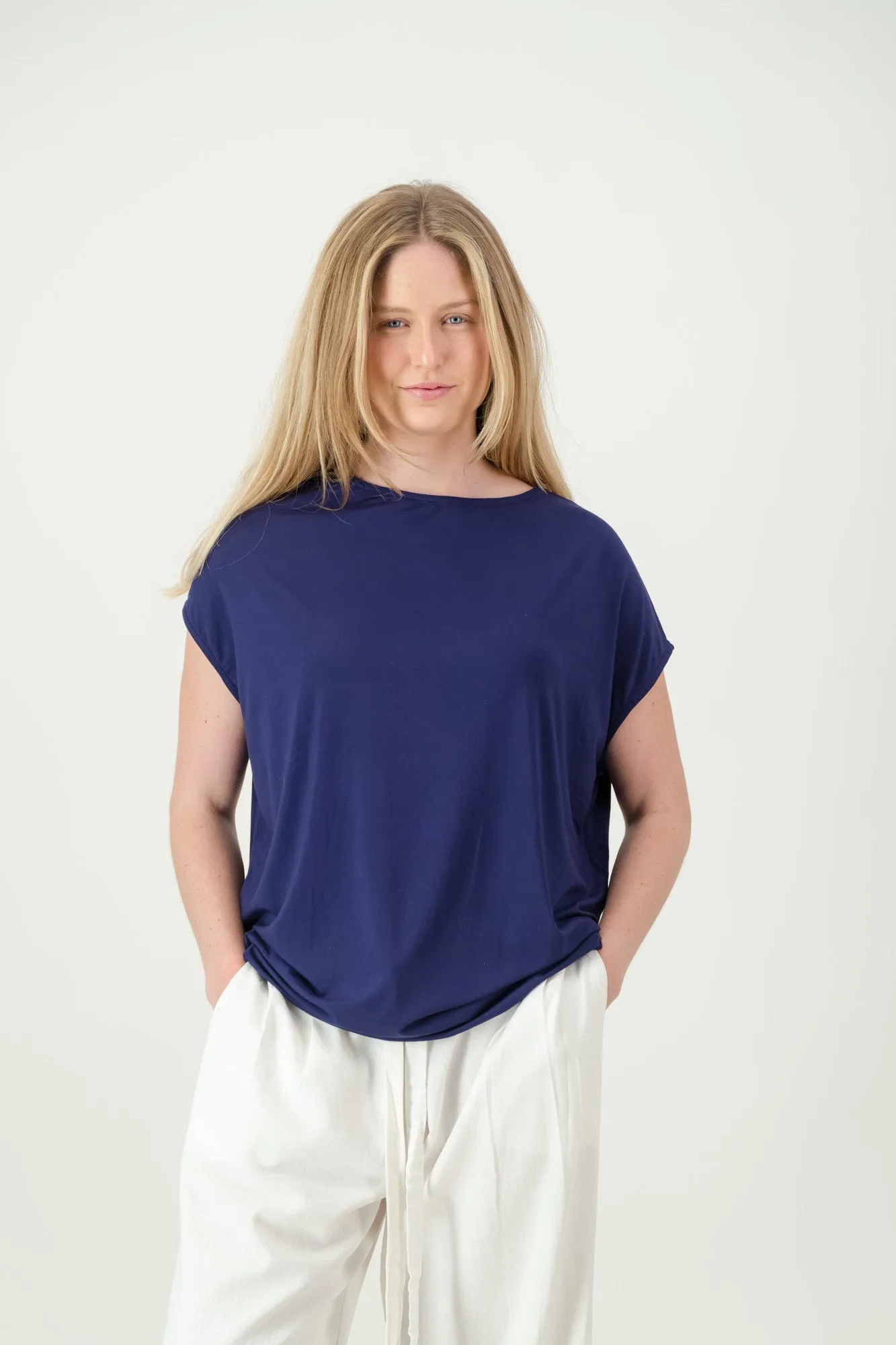 Mia Viscose Drapey Blouse