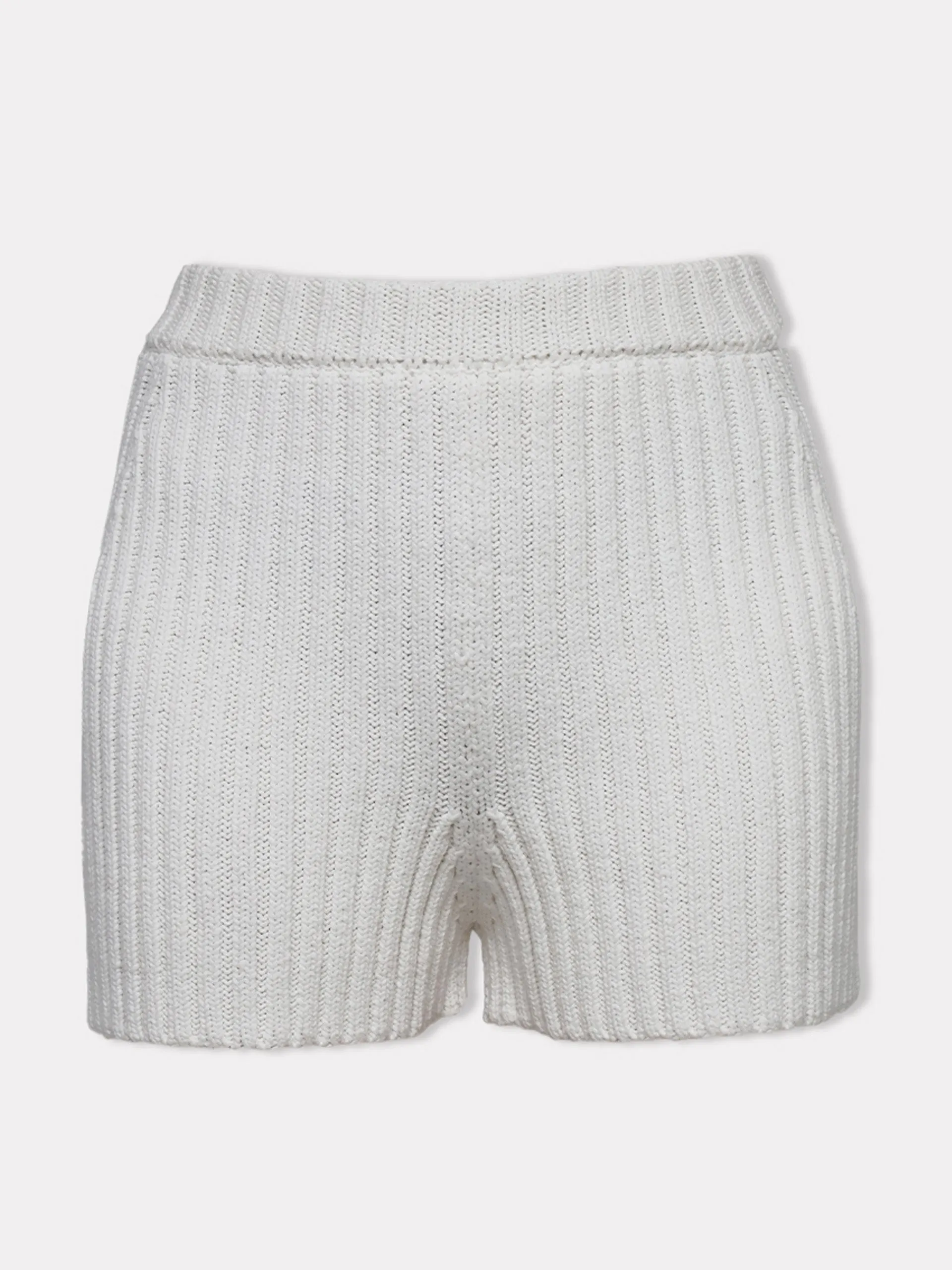 Pilnatis off-white cotton shorts