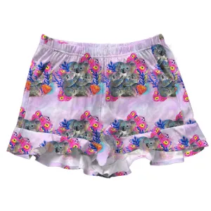 PREORDER Koala Love Frill Shorts (Ships w/c 2nd Dec)