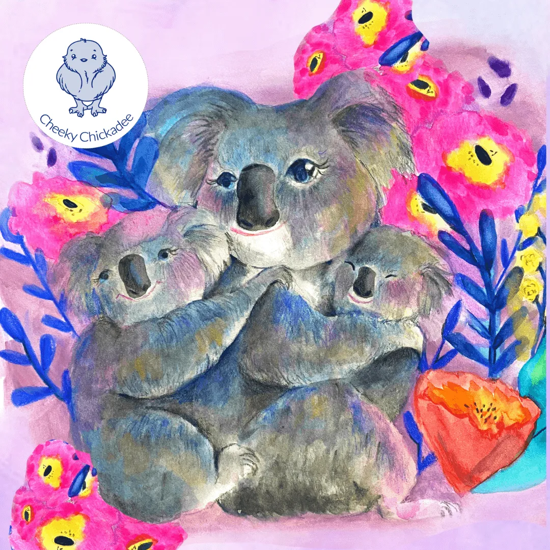 PREORDER Koala Love Frill Shorts (Ships w/c 2nd Dec)