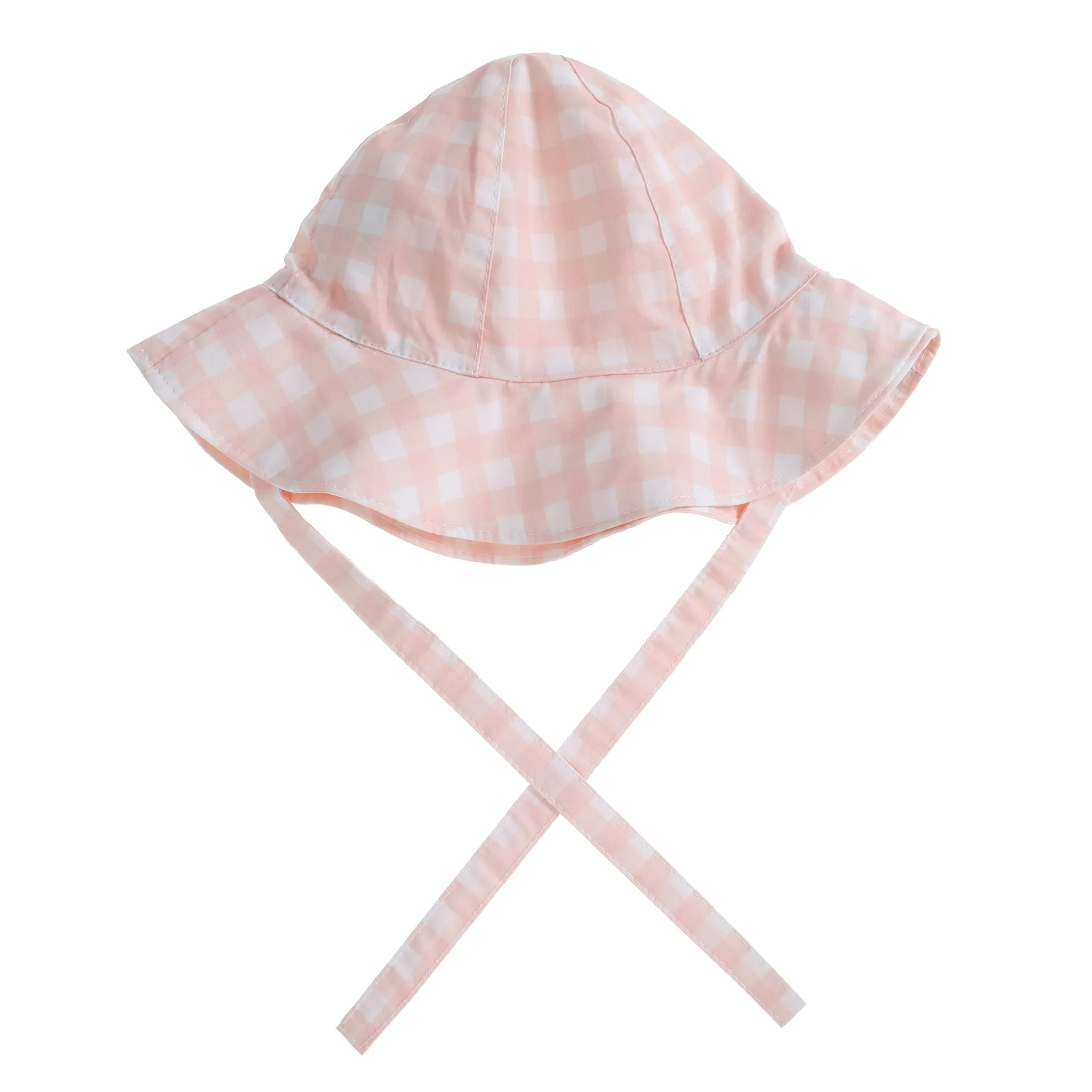 "Frankie" in Neutral Gingham