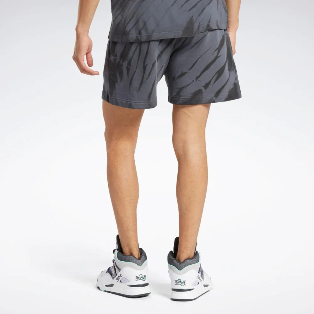 Reebok Apparel Men Classics Block Party Shorts PURGRY
