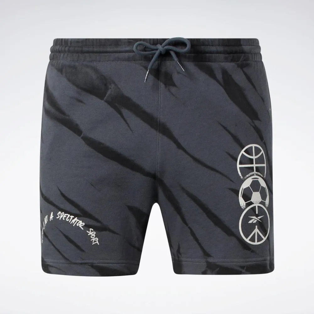 Reebok Apparel Men Classics Block Party Shorts PURGRY