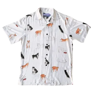 Shiba Inu Aloha Shirt