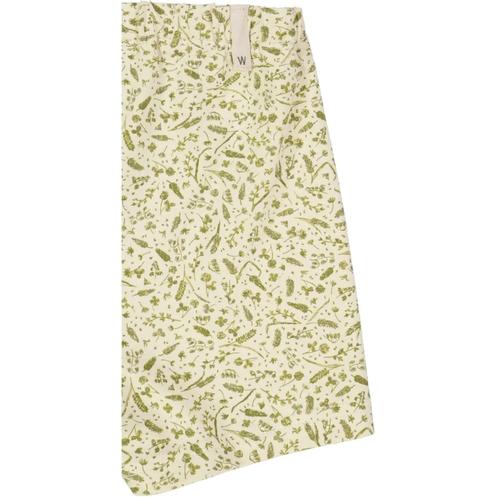 Shorts Bjørn - green grasses and seeds