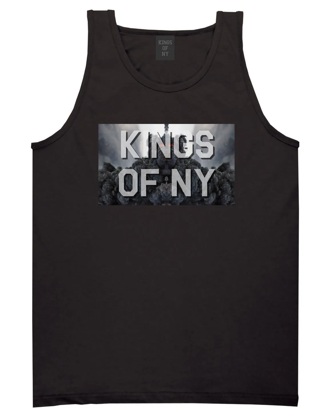 Smoke Cloud End Of Days Kings Of NY Logo Tank Top