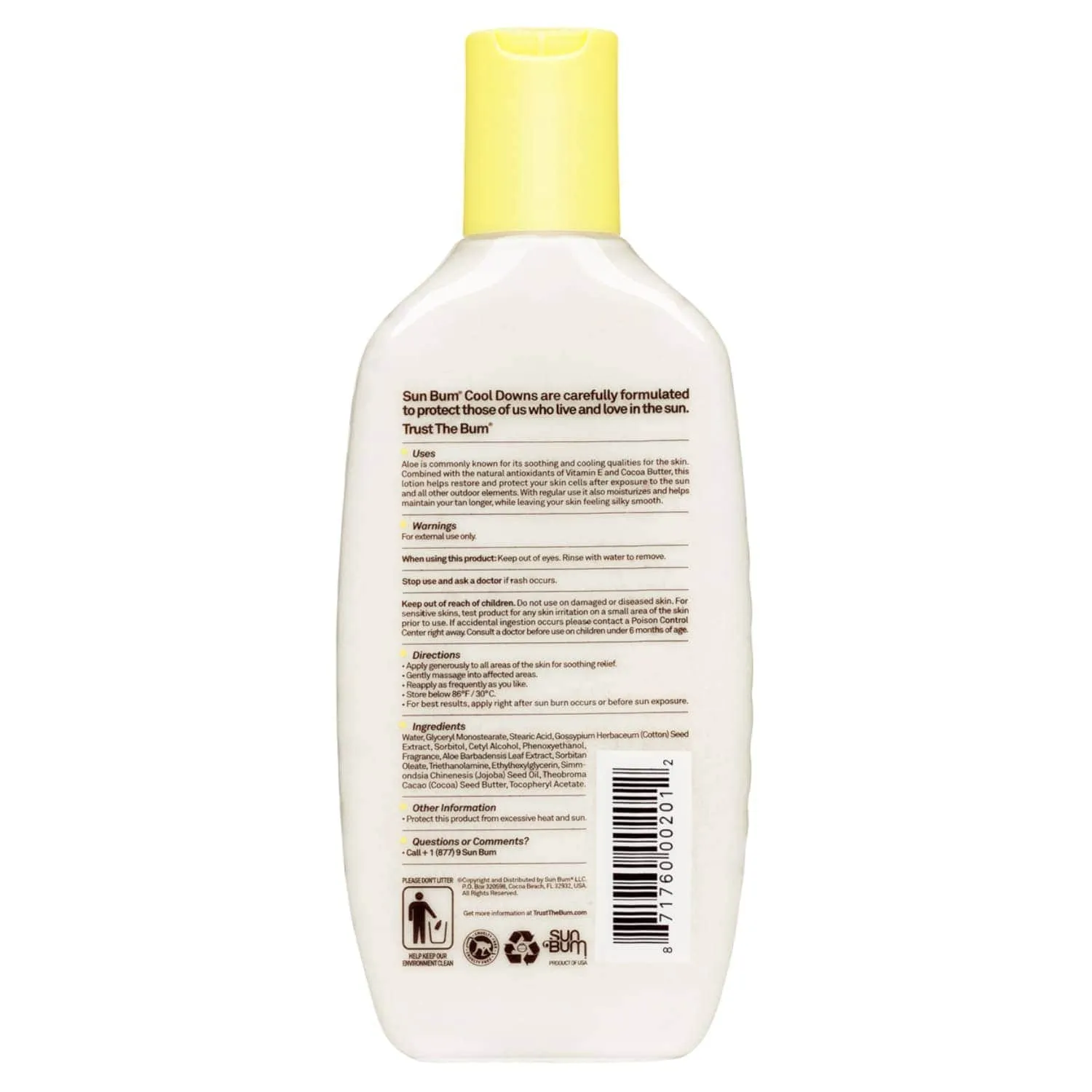 Sun Bum Cool Down After Sun Lotion - 237ml